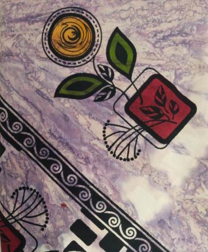 BEDSHEET MEERUT PRINTED 60X90 2 PILLOW COVER
